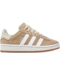 adidas - Baskets En Cuir Campus - Lyst