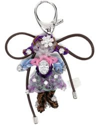 ShuShu/Tong - Rhinestone Woven Doll Keychain - Lyst