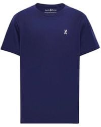 Psycho Bunny - Logo-Embroidered Cotton T-Shirt - Lyst