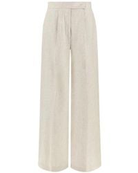 Paul & Shark - Pleated Tailored Trousers - Lyst