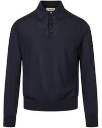 Agnona - Polo À Manches Longues - Lyst