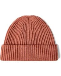 Brunello Cucinelli - Ribbed-Knit Cashmere Beanie Hat - Lyst