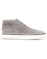 Tod's Ankle Lace-up Boots - Grey