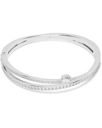 Swarovski - Hyperbola Bangle Bracelet - Lyst