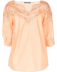 Alberta Ferretti - Blouse Button Down Shirt - Lyst