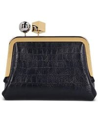 Jacquemus - Sac Porté Épaule The Berlingot À Effet Peau De Crocodile - Lyst