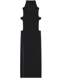 Courreges - Cut-Out High-Neck Maxi Dress - Lyst