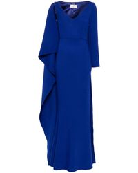 V:PM ATELIER - Vinette Abendkleid Mit Cape - Lyst