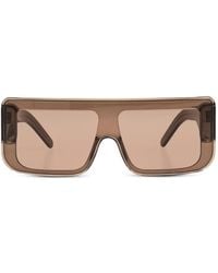 Rick Owens - Documenta Rectangle-Frame Sunglasses - Lyst