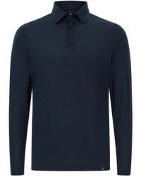 BOGGI - Polo A Maniche Lunghe - Lyst