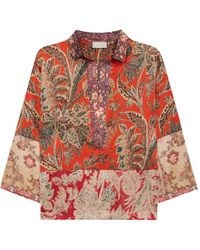 Pierre Louis Mascia - Camicia Con Stampa Paisley - Lyst