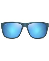 Maui Jim - Puakea Square-Frame Sunglasses - Lyst