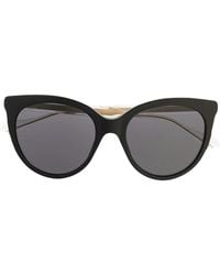 Gucci - Logo-Print Cat-Eye Sunglasses - Lyst