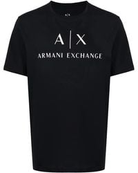 ARMANI EXCHANGE - T-Shirt Con Stampa - Lyst