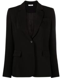 P.A.R.O.S.H. - Notched-Lapel Single-Breasted Blazer - Lyst