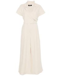 Weekend by Maxmara - Wrap Culotte Jumpsuit - Lyst