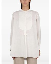 Aspesi - Buttoned Blouse - Lyst