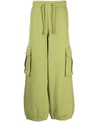FIVE CM - Logo-Patch Cargo-Pocket Track Pants - Lyst