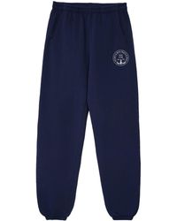 Sporty & Rich - Central Park Cotton Track Pants - Lyst