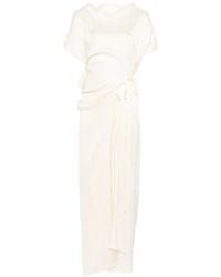 Bondi Born - Tie Side Maxi Dress - Lyst