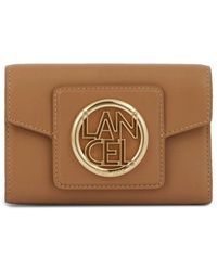 Lancel - Roxanne Leather Flap Wallet - Lyst