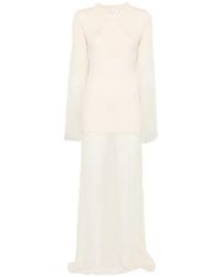 AYA MUSE - Calla Cutout-Detail Maxi Dress - Lyst