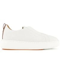 Santoni - Victory Slip-On Sneakers - Lyst
