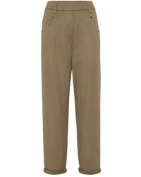 Brunello Cucinelli - Trousers - Lyst