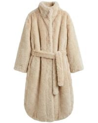 Frankie Shop - Ravello Faux-Fur Robe Coat - Lyst