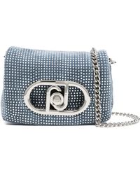 Liu Jo - Bolso con cadena y detalles de cristal - Lyst