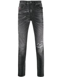 DIESEL - Distressed Slim-Fit Jeans - Lyst