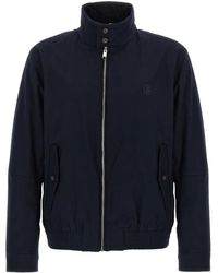 BOSS - Veste Zippée À Col Montant - Lyst