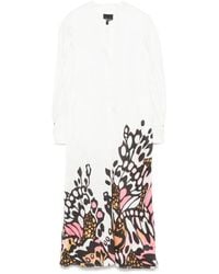 Marc Cain - Printed Maxi Dress - Lyst