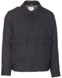 Circolo 1901 - High-Neck Buttoned-Pocket Jacket - Lyst