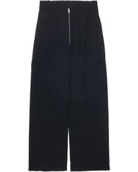 Studio Nicholson - Zip-Up Palazzo Pants - Lyst