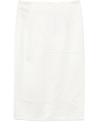 N°21 - Zip-Fastening Midi Skirt - Lyst