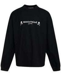 Mastermind Japan - Og Boxy-Fit Long-Sleeved Skull-Print Sweatshirt - Lyst