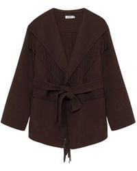 Jonathan Simkhai - Rowen Fringe-Trimmed Wool Jacket - Lyst