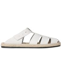 Osklen - Resort Leather Mules - Lyst