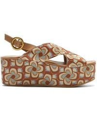 Maliparmi - Floral Sandals - Lyst