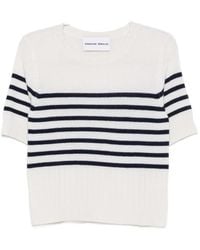 EMERSON RENALDI - Striped Short-Sleeve T-Shirt - Lyst