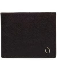 Orciani - Lagoon Cloud-Effect Leather Billfold Wallet - Lyst