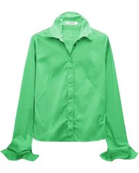 Dorothee Schumacher - Poplin Love Ruffled Blouse - Lyst