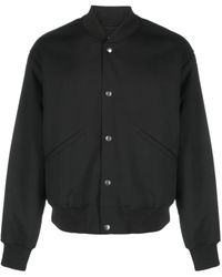 Jil Sander - Plain Cotton Bomber Jacket - Lyst