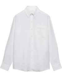Prada - Linen Shirt - Lyst