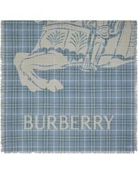Burberry - Signature Knight Motif Scarf - Lyst