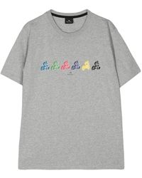 PS by Paul Smith - Cycle T-Shirt aus Bio-Baumwolle - Lyst