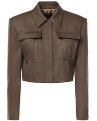 Dondup - Cropped-Jacke Mit Aufgesetzten Taschen - Lyst