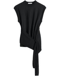 Lemaire - Sleeveless Buttoned Top - Lyst