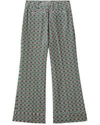 La DoubleJ - Hendrix Broek Met Geometrische Print - Lyst